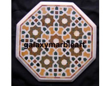 Table top with Itmatud daulah design 12" WIOC-12140